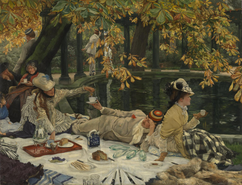 Les vacances de James Tissot